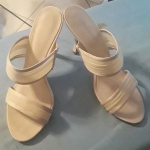 cream heels